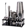 CG1215 16PCS 304 Ensemble Shaker à Cocktail En Acier Inoxydable Boisson Fabrication Outil Kit Cadeau D