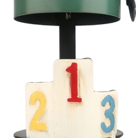 Champion titulaire de vin porte-bouteilles Vintage pickup chat porte-bouteille de vin Statue ou casier à vin décoratif