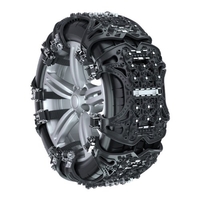 Chaîne à neige universelle attaches de chaîne à neige antidérapantes pour camion de voiture compact Suv