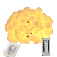 Chaîne alimentée par batterie de Tomshine 10M 80LEDs avec la télécommande