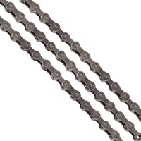 Chaîne de vélo 8 vitesses chaîne de vélo 1/2 x 3/32 pouces 116 liens en acier haute résistance chaîne de dérailleur de vélo