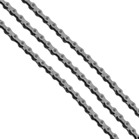 Chaîne de vélo 8 vitesses chaîne de vélo 1/2 x 3/32 pouces 116 liens en acier haute résistance chaîne de dérailleur de vélo