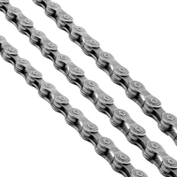 Chaîne de vélo 8 vitesses chaîne de vélo 1/2 x 3/32 pouces 116 liens en acier haute résistance chaîne de dérailleur de vélo