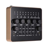Changeur de voix de carte son live rechargeable portable