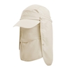 Chapeau de pare-soleil multifonctionnel unisexe Crème solaire à 360 ° Couvre-visage amovible Rabat de cou Casquette de soleil hydrofuge respirante pour la pêche Escalade
