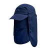 Chapeau de pare-soleil multifonctionnel unisexe Crème solaire à 360 ° Couvre-visage amovible Rabat de cou Casquette de soleil hydrofuge respirante pour la pêche Escalade