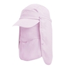 Chapeau de pare-soleil multifonctionnel unisexe Crème solaire à 360 ° Couvre-visage amovible Rabat de cou Casquette de soleil hydrofuge respirante pour la pêche Escalade