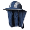 Chapeau de soleil à large bord avec rabat de cou Hommes Femmes Protection UV Chapeau de soleil pour Camping Randonnée Pêche