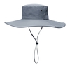 Chapeau de soleil à large bord Protection UV Chapeau de seau pliable pour la pêche Randonnée Camping 12CM Brim