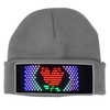 Chapeau tricoté électroluminescent polychrome de LED BT bricolage avec chapeau publicitaire d