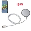 Charge rapide de 15W sans base de charge de fil Compatibilité large intelligente sans équipement de charge de fil