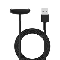 Chargeur Compatible avec Fitbit Inspire 2 USB Remplacement Câble de Charge Dock Stand Station Accessoires Remplacement pour Inspire 2 Smart Watch