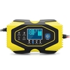 Chargeur de batterie de voiture à arrêt automatique pleine puissance 12 V/24 V 2ah-150ah batterie au plomb AGM GEL & Lithium LiFePO4 réparation de batterie fonction de charge en 7 étapes