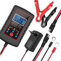 Chargeur de batterie de voiture 6V et 12V chargeur de batterie intelligent entièrement automatique