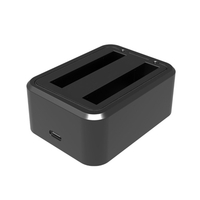Chargeur de batterie PULUZ PU818 Compatible avec les batteries Insta360 X3