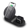Chargeur de bureau sans fil 3 en 1 QI 10W,  charge rapide