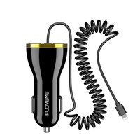 Chargeur de voiture USB FLOVEME avec prise i-phone