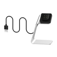 Chargeur magnétique Dock Compatible avec Fitbit Sense / Versa 3 Support de chargeur Câble de charge Station d