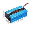 Chargeur rapide intelligent 12V 30A Chargeur de batterie avec écran LCD numérique Chargeur de batterie de cellule de voiture
