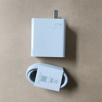 Chargeur rapide Xiaomi 67W et câble de chargement USB 6A de type C