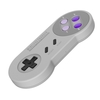 Chargeur sans fil Qi 10W 5W Vintage SFC Gamepad Souvenir Edition