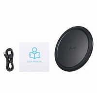 Chargeur sans fil Seneo 10 W support de charge sans fil rapide support de charge sans fil de bureau pour téléphone portable Compatible pour les téléphones intelligents