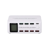 Chargeur USB multi-ports Station de charge à 8 ports Chargeur rapide USB QC 3.0 avec écran LCD pour tablette de téléphone portable Prise US