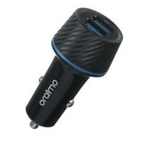 Chargeur voiture avec câble 2 en 1 oraimo OCC-21DML Noir
