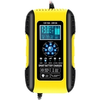 Chargeurs de batterie de voiture 12V/10A 24V/5A Chargeurs de batterie entièrement automatiques Mainteneur Chargeurs d