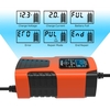 Chargeurs de batterie de voiture 12V/2A 24V/2A Chargeurs de batterie intelligents entièrement automatiques Mainteneur Chargeurs portables à ruissellement Désulfateur de batterie pour moto de voiture