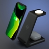 Chargeurs sans fil 3-en-un Phonestand avec veilleuse