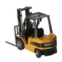 Chariot élévateur modèle 1/50 camion à fourche en métal véhicule de voiture d