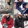 Écharpe chauffante électrique alimentée par USB chauffe-cou chauffant hiver chaud pour hommes femmes