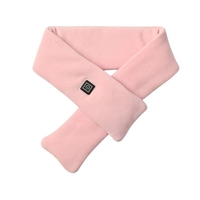 Écharpe chauffante USB Châle de chauffage électrique 3 niveaux de température avec 1200mAh Power-Bank Tampon de compresse chaude Pliable Wraps chauds pour le cadeau d