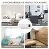 Chauffage et climatiseur portables combinés de bureau 2 en 1 pour chauffage et refroidissement de la chambre à coucher domestique avec télécommande d