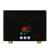 Chauffe-Eau Instantané 3KW Mini Chauffe-Eau Électrique Sans Réservoir Mural avec Affichage LED Réglage de la Température à 3 Niveaux Télécommande pour Maison Cuisine Salle de Bains