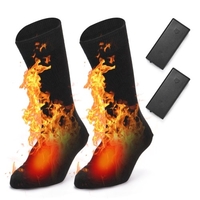Chaussettes chauffantes électriques Chaussettes chauffantes à piles pour temps froid