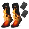 Chaussettes chauffantes électriques Chaussettes chauffantes à piles pour temps froid