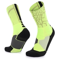 Chaussettes de basket-ball Hommes Femmes Chaussettes de football respirantes Chaussettes de sport Chaussettes de sport rembourrées