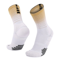 Chaussettes de basket-ball Hommes Femmes Chaussettes de football respirantes Chaussettes de sport Chaussettes de sport rembourrées