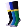 Chaussettes de football absorbant pour les jeunes Chaussettes de football pour la protection des mollets Bas de chaussettes