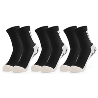 Chaussettes de football antidérapantes pour hommes Chaussettes de sport à compression pour basket-ball Football Volley-ball Course Trekking Randonnée