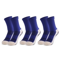 Chaussettes de football antidérapantes pour hommes Chaussettes de sport à compression pour basket-ball Football Volley-ball Course Trekking Randonnée