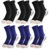 Chaussettes de football antidérapantes pour hommes Chaussettes de sport à compression pour basket-ball Football Volley-ball Course Trekking Randonnée