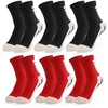 Chaussettes de football antidérapantes pour hommes Chaussettes de sport à compression pour basket-ball Football Volley-ball Course Trekking Randonnée