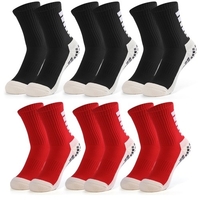 Chaussettes de football antidérapantes pour hommes Chaussettes de sport à compression pour basket-ball Football Volley-ball Course Trekking Randonnée