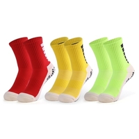 Chaussettes de football antidérapantes pour hommes Chaussettes de sport à compression pour basket-ball Football Volley-ball Course Trekking Randonnée