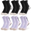 Chaussettes de football antidérapantes pour hommes Chaussettes de sport à compression pour basket-ball Football Volley-ball Course Trekking Randonnée