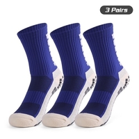 Chaussettes de football antidérapantes pour hommes