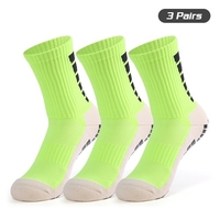 Chaussettes de football antidérapantes pour hommes